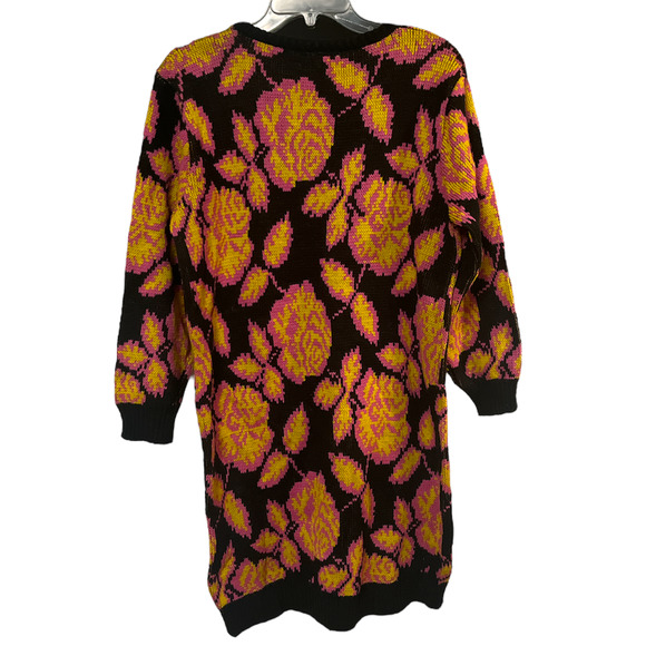 Vtg Plain Jane By Sweet Baby Jane Knit Sweater Dress/Tunic Small Medium Large - Picture 2 of 6